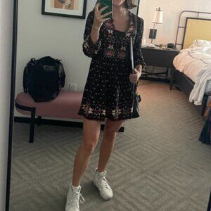 FOREVER 21 | Printed Flowy Mini Dress